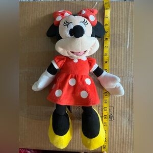 Disney Minnie Mouse Plush - Red, Black, White, Yellow